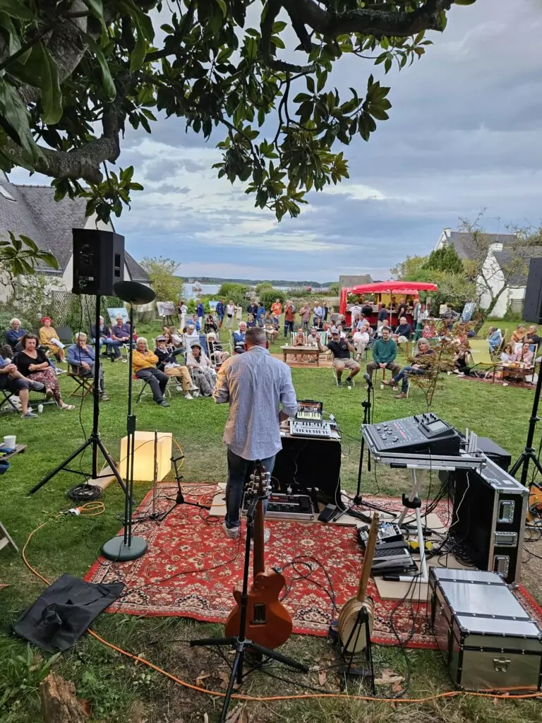 Evènement concert dans le jardin de Ty Kabiten